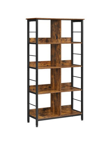 Bogreol i metal og møbelplade H149 x...