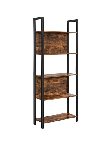 Bogreol i metal og møbelplade H165 x...