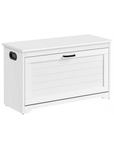 Skoskab i møbelplade 80 x 30 cm - Hvid