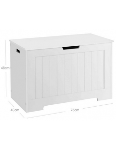 Legetøjskiste i mdf 76 x 40... 2