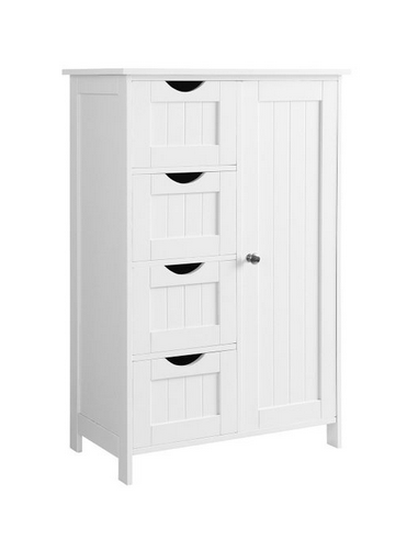 Skoskab i mdf H81 x B55 cm - Hvid