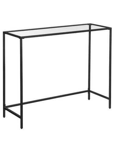 Konsolbord i metal og glas 100 x 35...