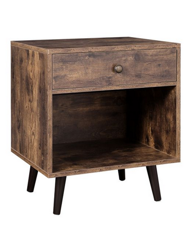 Sengebord i træ og møbelplade H58 x...