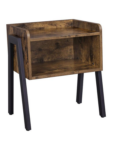 Sengebord i metal og møbelplade H52 x...