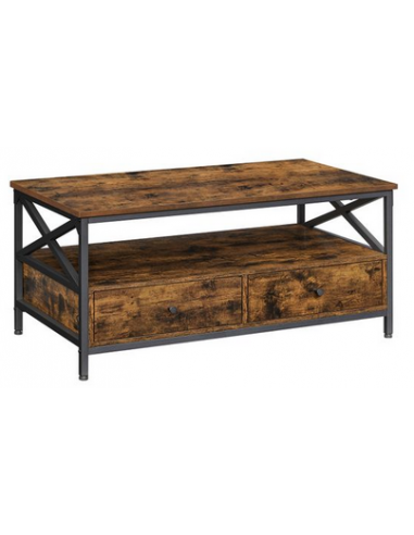 Sofabord i metal og møbelplade H45 x...