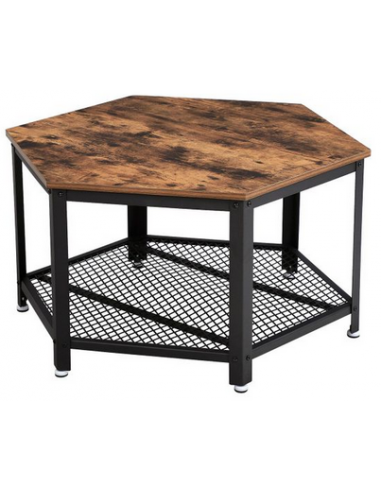 Sofabord i metal og møbelplade H46 x...