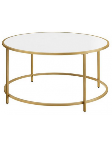 Sofabord i metal og møbelplade H45,5...