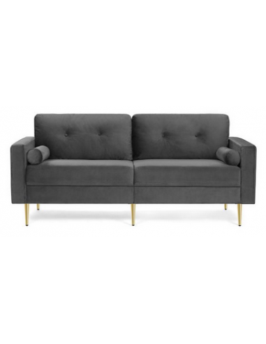 3-personer sofa i velour B190 cm -...