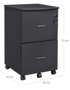 Skuffesektion i mdf H72 x... 2