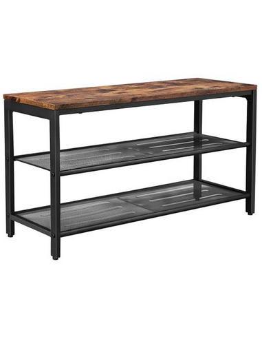 Skoreol i metal og møbelplade H44,5 x...