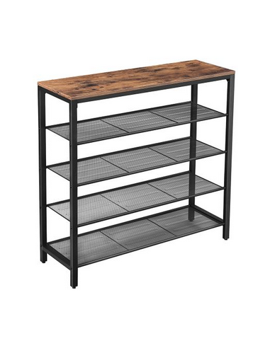 Skoreol i metal og møbelplade H92,5 x...