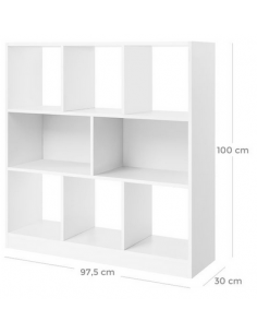 Reol i møbelplade H100 x... 2