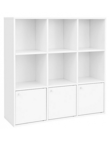 Reol i møbelplade H97,5 x B97,5 cm -...