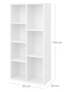 Reol i møbelplade H106 x... 2