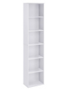 Reol i møbelplade H178,5 x B40 cm - Hvid