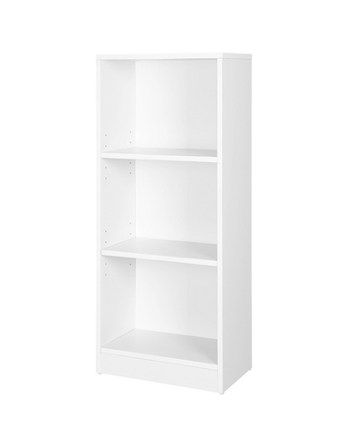 Reol i møbelplade H93 x B40 cm - Hvid