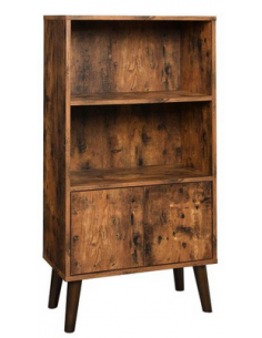 Reol i træ og møbelplade...