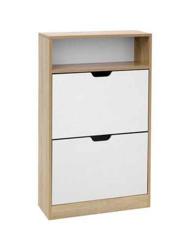 Skoskab i møbelplade H102 x B60 cm -...