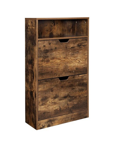 Skoskab i møbelplade H102 x B60 cm -...