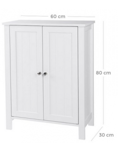 Skab i mdf H80 x B60 x D30... 2