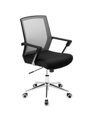 Kontorstol i metal og polyester H92 -...