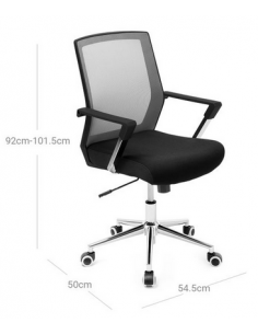 Kontorstol i metal og... 2