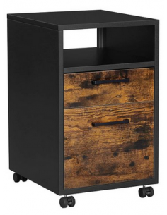 Skuffesektion i metal og...