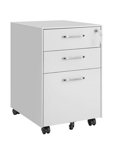 Skuffesektion i metal H60 x B39 cm -...