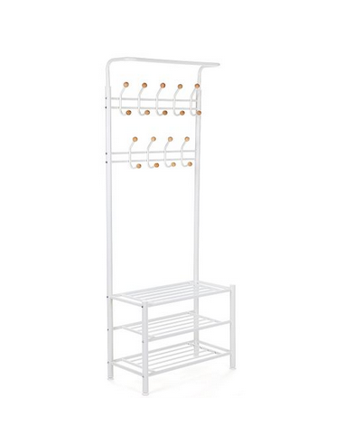 Garderobe stativ i metal H187 x B68,8...