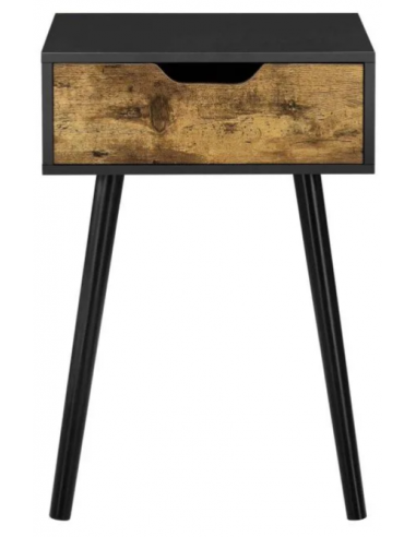 Sengebord i træ og møbelplade H60 x...