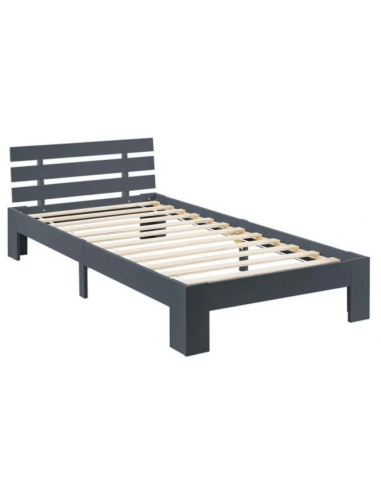 Sengeramme med gavl i fyrretræ 204 x...