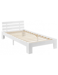 Sengeramme med gavl i...