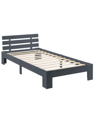 Sengeramme med gavl i fyrretræ 204 x...