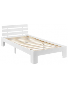 Sengeramme med gavl i...