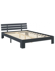 Sengeramme med gavl i...