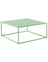 Sofabord i metal H38 x B85 x D85 cm - Pastelgrøn