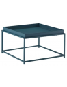 Sofabord i metal H36 x B59 x D59 cm - Mørkeblå