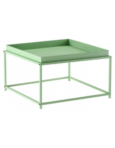 Sofabord i metal H36 x B59 x D59 cm -...