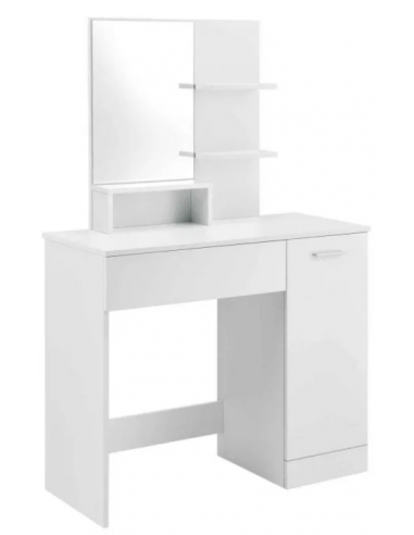 Sminkebord med spejl i møbelplade...