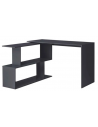 Hjørneskrivebord i møbelplade 120 x 118,4 cm - Mat mørkegrå