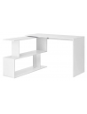 Hjørneskrivebord i møbelplade 120 x 118,4 cm - Mat hvid