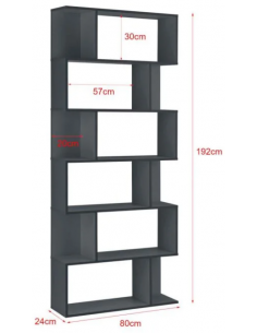 Reol i møbelplade H192 x... 2