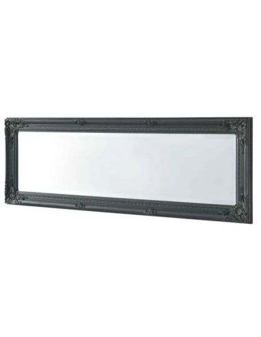 Vægspejl i eucalyptustræ 132 x 42 cm...