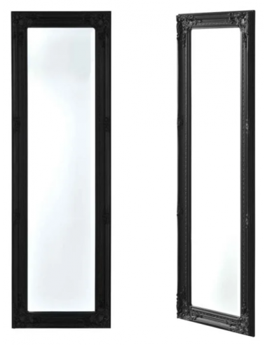 Vægspejl i eucalyptustræ 132 x 42 cm...