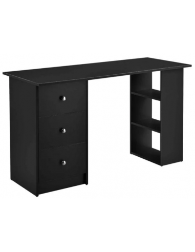 Skrivebord i møbelplade 120 x 49 cm -...