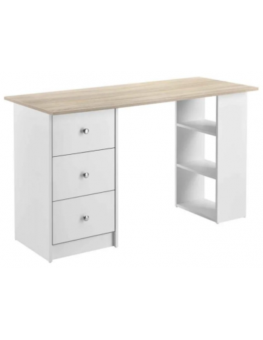 Skrivebord i møbelplade 120 x 49 cm -...