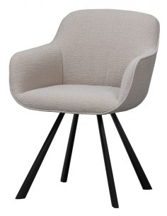 Spisebordsstol i bouclé H79...