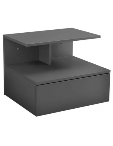 Væghængt sengebord i møbelplade H31 x...