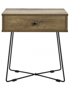 Sengebord i metal og...