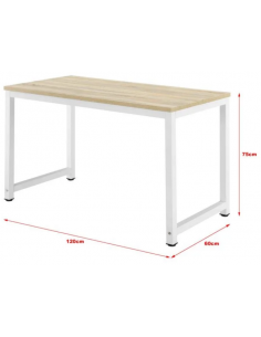 Skrivebord i metal og... 2